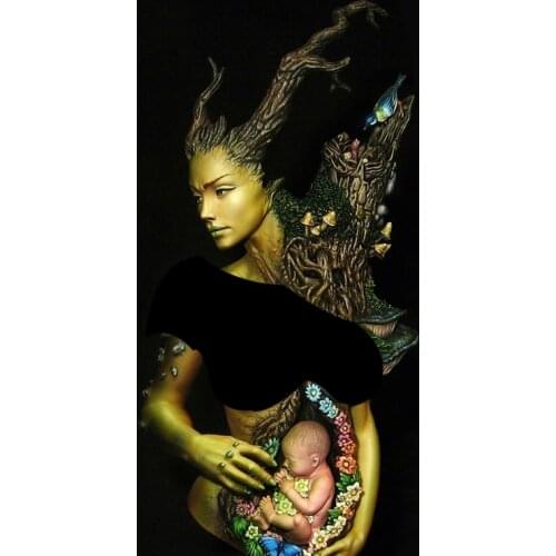 1/10 Resin Model Bust GK Gaia the Mother Earth Fantasy theme Unassembled and unpainted kit