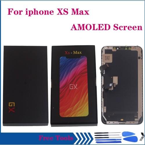 New AMOLED Display For iphone XS MAX LCD DISPLAY Touch Screen Digitizer Assembly for IPHONE XS MAX OEM OLED LCD Repair parts