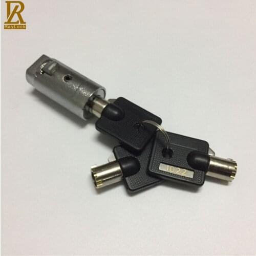 RayLock high security tubular key automatic vending machine replacement zinc alloy plug lock