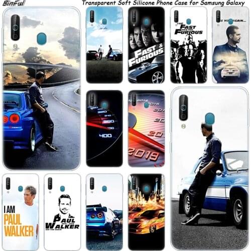 Hot Paul Walker Fast & Furious Silicone Case For Samsung Galaxy A80 A70 A60 A50 A40 A40S A30 A20E A2CORE M40 Note 10 Plus 9 8 5