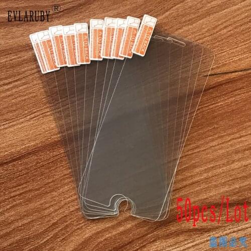 50Pcs/Lot 2.5D tempered glass on the for iPhone se 6 6s 7 8 plus 11 Pro X XR Xs Max protective glass for iPhone 6 7 5 5s se