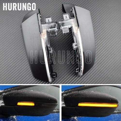 Mirror Indicator LED Dynamic Turn Signal Light For Volkswagen VW Polo MK5 6R 6C 2009 2010 2011 - 2017 Dynamic Indicator Blinker