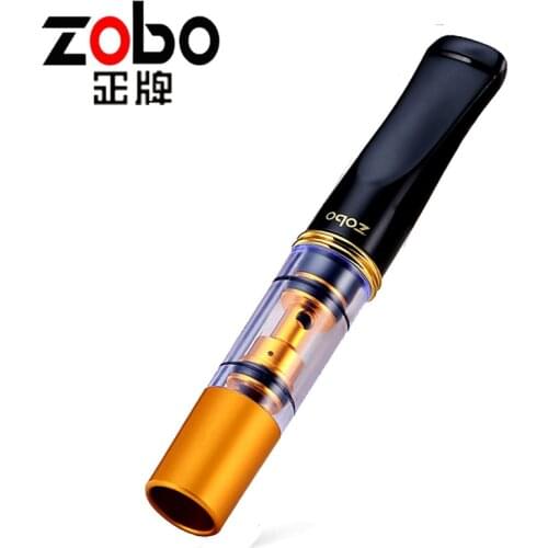 ZOBO genuine recycle double filtration cigarette holder cleaning healthy filter mens cigarettes