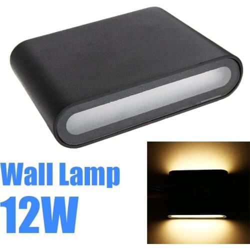 12W Outdoor Waterproof Wall Light LED IP65 Aluminum Living Room Balcony Terrace Decoration Wall Light