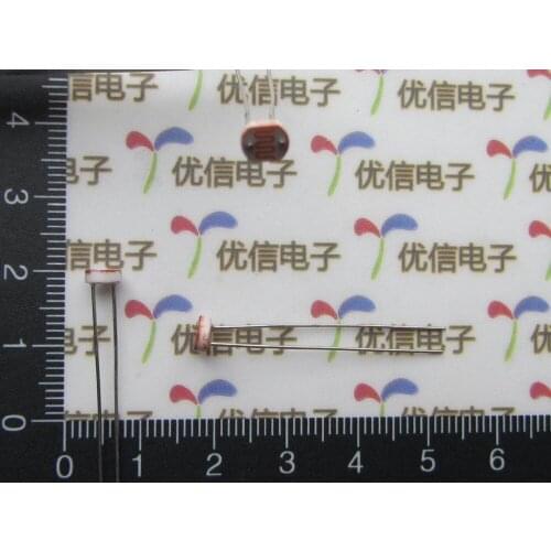 50pcs 5MM GL5506 environmental Universal photoresistor 5506 photoelectric switch element
