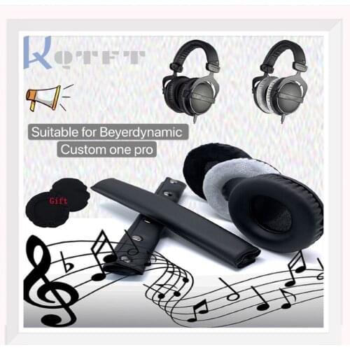Earpads Velvet for Beyerdynamic Custom one Pro Headset Replacement Earmuff Cover Cups Sleeve pillow Repair Parts