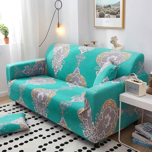 Papa&Mima Print Sofa Cover 1234 L Slipcovers Printed Couchs Chair Case