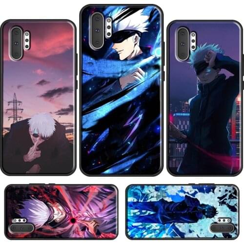 Gojo Satoru Jujutsu Kaisen Case For Samsung Galaxy S20 FE S21 Ultra Note 20 Note 10 Plus S10e S8 S9 S10 Plus Cover