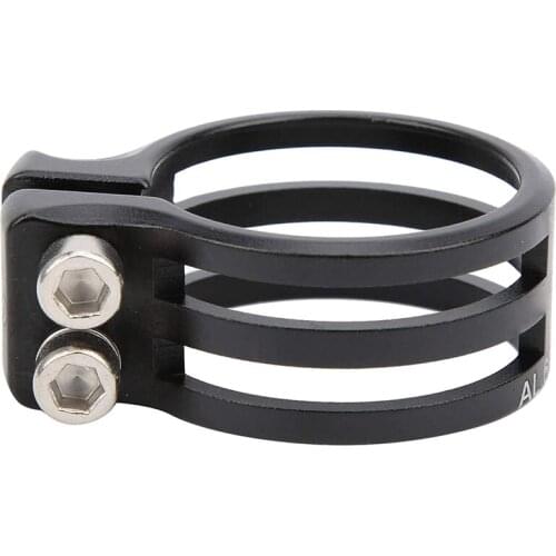 GUB Bike Seatpost Clamp 37mm Aluminum Mountain Bike Seat Tube Clip Road Bicycle Seatpost Clamp Bike Accessories