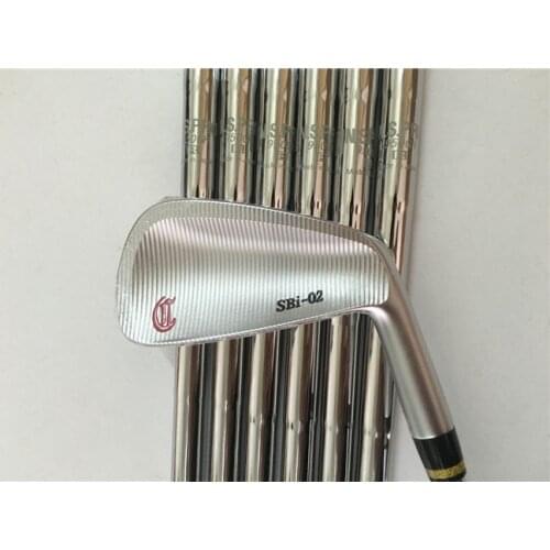 TopRATED CRAZY SBi-02 Irons CRAZY Golf Forged Iron Set Silver CRAZY Golf Clubs 4-9P(7PCS) Steel/Graphite Shaft with Head Cover