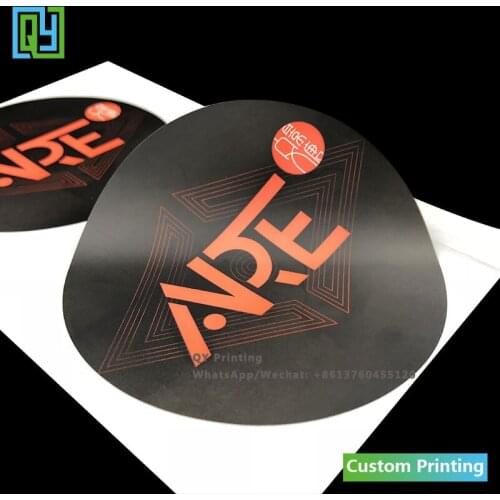 1000pcs 100x100mm Free shipping custom printed round labels logo name brand mark homemade food box packing sealing stickers tags