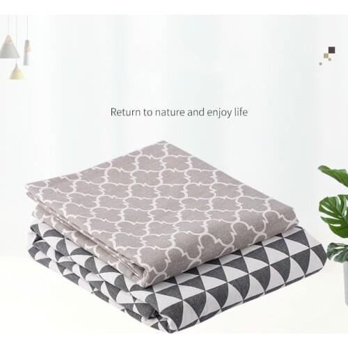 50X150CM Flax Fabric Cold-tone Clothing Skirt Fabric Handmade DIY Background Curtain Fabric Household Table Cloth