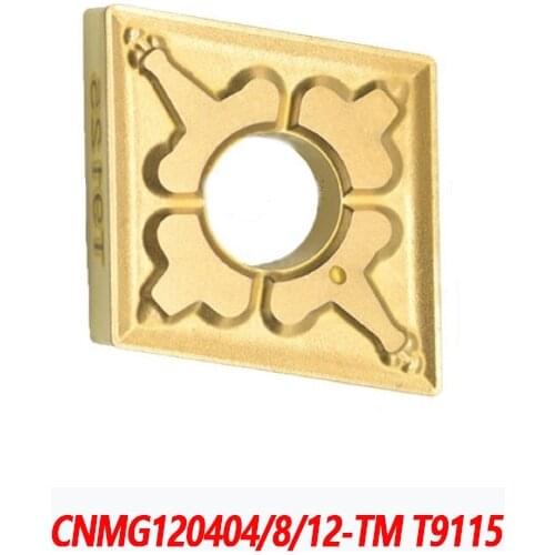 Original CNMG CNMG120404 TM T9115 CNMG120408 CNMG120412 CNC Carbide Insert Blades Imported From Japan Fast Delivery Good Quality