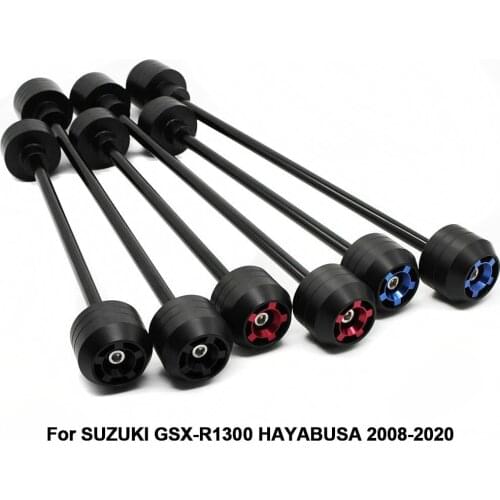 Front Rear Swing Arm Wheel Protector Axle Fork Crash Slider For SUZUKI GSX-R1300 GSX1300R HAYABUSA 2008-2020 Motorcycle Clasic