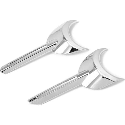 For Renault Koleos Samsung QM6 2016 - 2020 Car Front Fog Light Lamp Cover Frame Trim Bezel Garnish Decoration