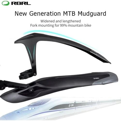 RBRL MTB Mudguard Adjustable Bicycle Fender Sets Patent Design E-Bike Fender Quick Release For 24 26 27.5 29 inch bike RL-990