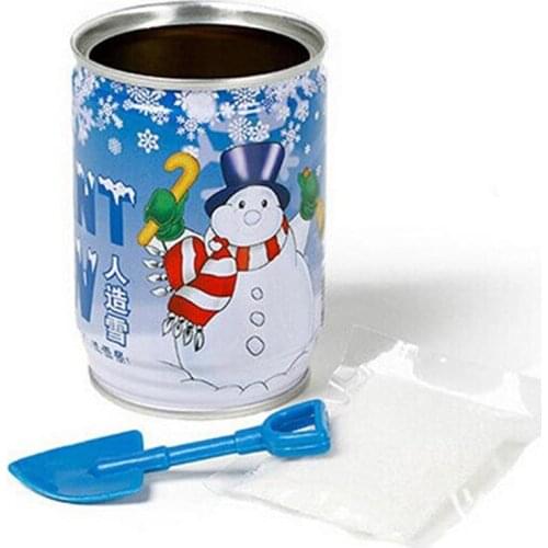 Christmas decoration supplies style Instant Snow Man-Made Magic Artificial Snow Powder Christmas Decoration DIY Christmas gift