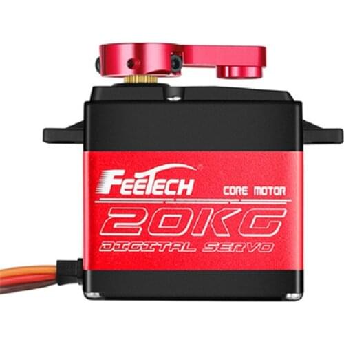 2020 NEW 20KG Large Torque Digital Standard Servo 180 Degree metal gear digital servo baja servo for 1/8 1/10 Scale RC Cars