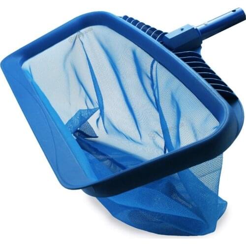 Skimmer Net, Heavy Duty Leaf Rake Cleaning Tool, Fine Mesh Net Bag Catcher