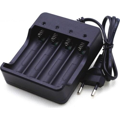 VariCore 3.7V 18650 Charger Li-ion Battery 4.2V Four Slot Line Charge Full from Shutdown Factory Fashlight batteries Charger