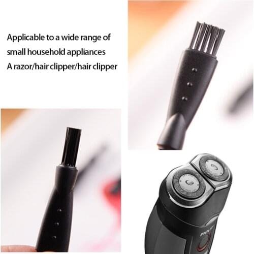 50pcs Shaver Cleaning Brushes Double-end Razor Trimmer Clipper Cleaning Brush Replacement for Men