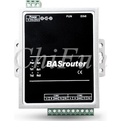 Freeshipping BACnet Router, BACnet MSTP to BACnet IP, support 2 MSTP buses at the same time With power