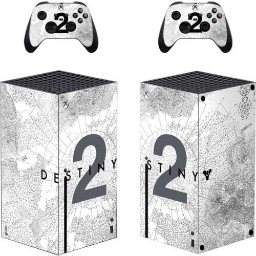 Destiny 2 Skin Sticker Cover for Xbox Series X Console and Controllers Xbox Series X Skin Sticker Decal Vinyl