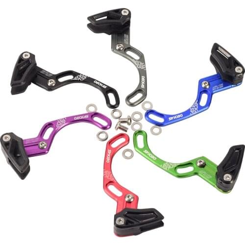 DECKAS Bike Chain guide MTB Bicycle chain guide 1X System ISCG03/ISCG05/BB mount CNC Single Speed Wide Narrow Gear Chain Guide