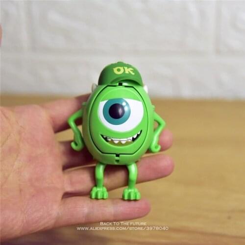 Disney Monsters University Wazowski 8.5cm Action Figure Anime Collection Figurine kid Toy model for children gift