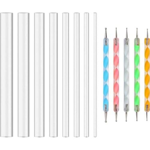 Hot Mandala Dotting Tools Set For Painting Rocks,Painting Rocks Dot Kit, Rock Stone Painting Pen Polka Dot Tool Template Cosmeti