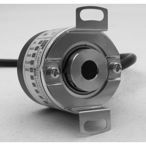 Hot seller 1024 p/r pulse 8mm hollow shaft rotary encoder EL38F1024S5/28C8X6PR2