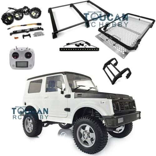 Capo 1/6 RC Remote Control Crawler Car SIXER1 Samurai RTR I6S Motor Roof Light Steering Outdoor Toys For Boys Gift THZH0554-SMT6