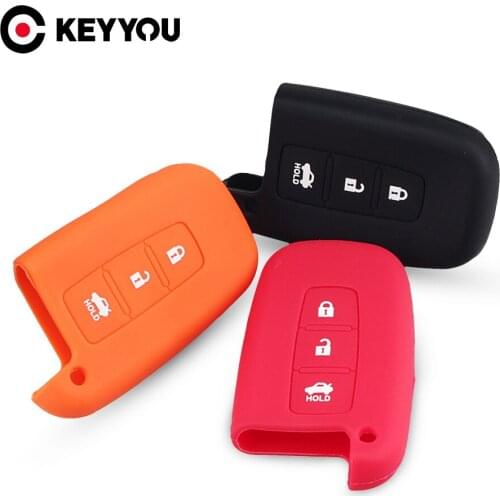 KEYYOU 10x 3/4 BNT Remote Smart Cover Silicone Key Cover Case For Hyundai Elantra Sonata Veloster Genesis For Kia Soul Sportage