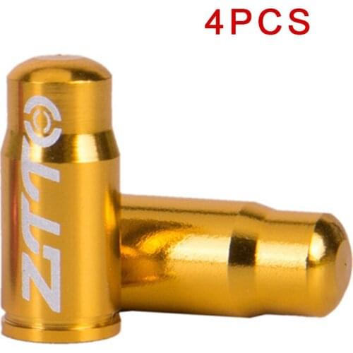4 pcs Bike valve cap Aluminum alloy Bicycle MTB Presta valve Replace cap