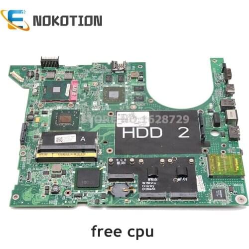 NOKOTION CN-0NU324 0NU324 CN-0H274K MAIN BOARD for Dell Studio 1735 laptop motherboard PM965 DDR2 free cpu