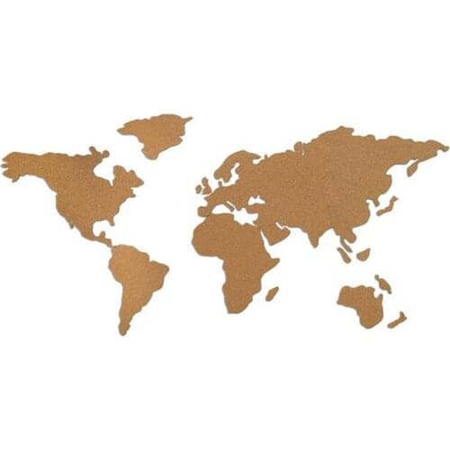 Cork Wood Phellem Wall World Map Office School Home Decoration Map Cork Board Sticker Pins Board Wood Map