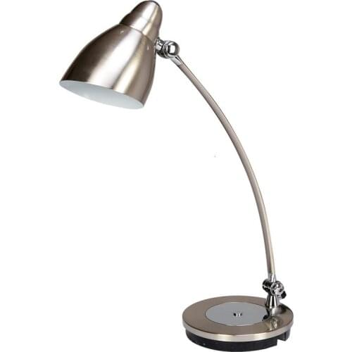 Wholesale Matte Nickel-plating Modern Led Adjustable Desk Lamp Clamp Table Lamp Deco Chambre Fille deco maison