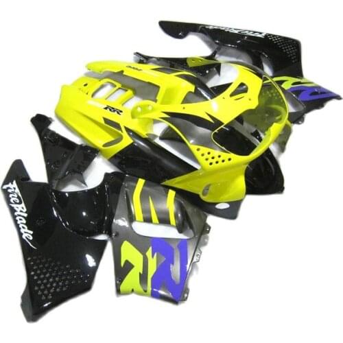 Brand New fairing kit for HONDA CBR900RR 893 1996 1997 Yellow Black Fairings CBR893RR 96 97 XF69