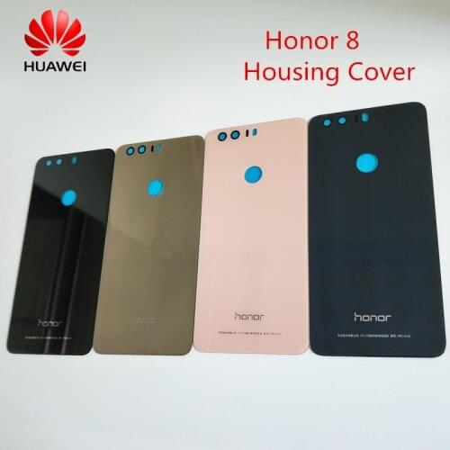 Huawei Honor 8 Glass Housing Battery Cover Rear Door Replacement Back Case For Huawei Honor8 With Logo & Adhesive Sticker