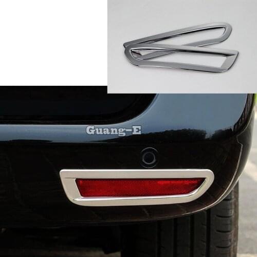 Top Quality Car Frame ABS Chrome Trim Back Tail Rear Fog Light Lamp Frame 2pcs For Mercedes Benz Vito W447 2017 2018 2019