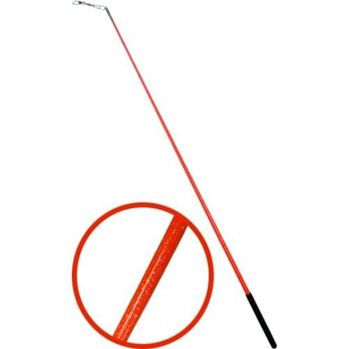 High quality Gymnastics Rhythmic sticks with pearly-lustre Tangerine color
