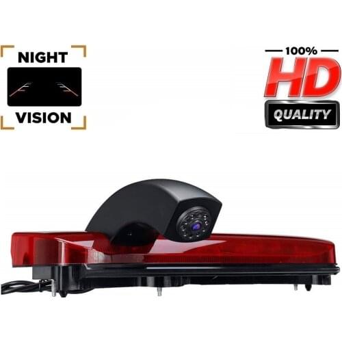 HD 720p 3rd Brake Light Rear Camera for FORD TRANSIT CONNECT XLT CARGO VAN Minivan 2014-2017 (Two doors) Replacement Stop lights