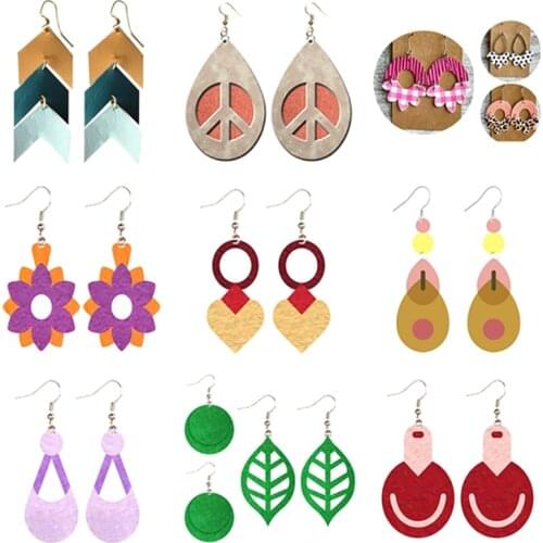 Woman Earrings Wooden Cutting dies 2021 New Die Cut Mold & Wooden dies Suitable for Common dies cutting Machines on the market