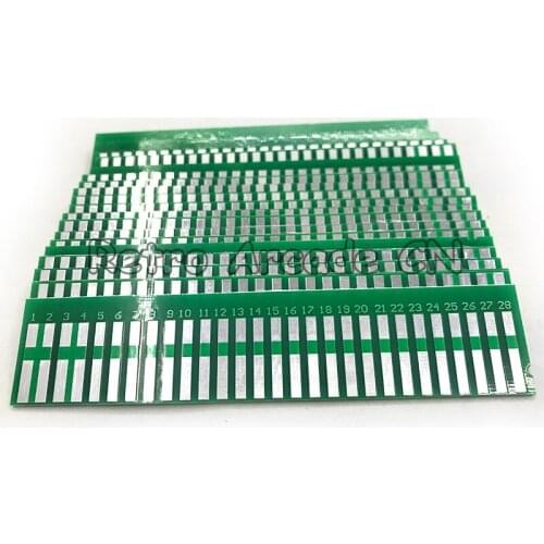 10 pcs 28pin golden finger/male jamma connection for arcade game machine/ JAMMA Connection PCB /Coin operator machine