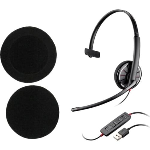 2021 New 10pcs Ear pads Replacement soft Foam Ear Pad Cushions For -Plantronics 310 470 478 628 626 Headphone High Quality