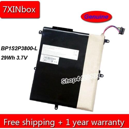 7XINbox 29Wh 7600mAh 3.7V Genuine BP1S2P3800-L BP1S2P3800-Y Laptop Battery For Getac Z710 441847600032 242847600019 Series