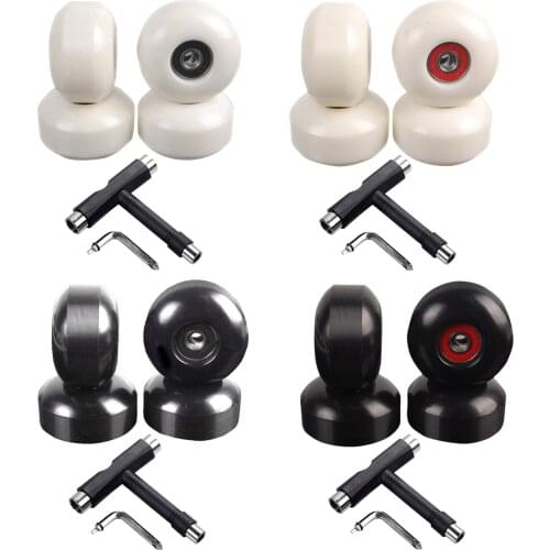 95A Skateboard Wheels Premium Roller Skates ABEC-9 Bearings Wheel Wrench