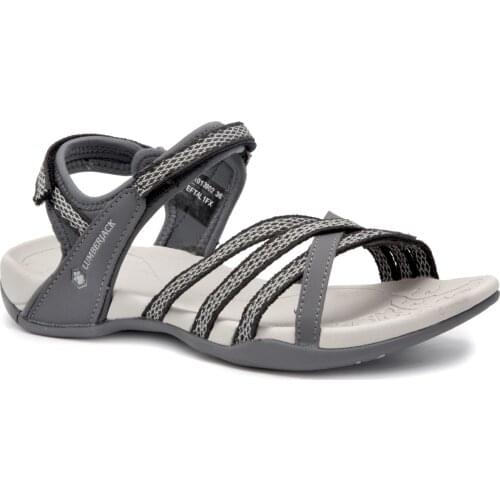 Lumberjack Eftal Black Women 'S 2021 Summer Sports Slippers Sandals Strappy Fabric Anatomical Convenient Daily use Outdoor Breathable Comfort