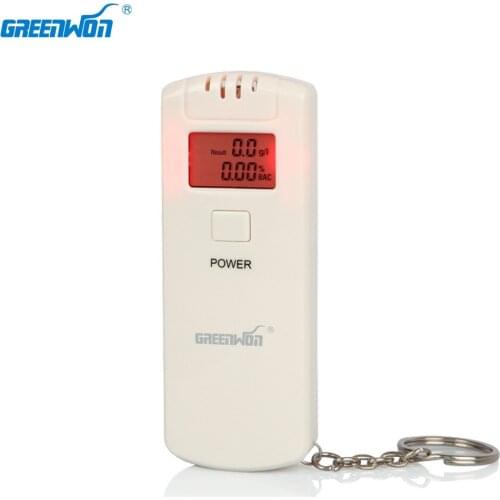 GREENWON Digital ethyl breath analyzer with Vending Machine keychain breathalyzer, LCD display Alcohol Breath Tester