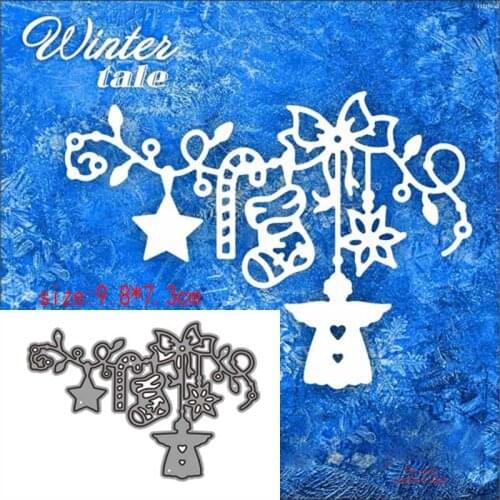 Decorative flower pendant Metal Cutting Dies for DIY Craft Making Paper Greeting Cards Shadow Background Scrapbooking 2021 New